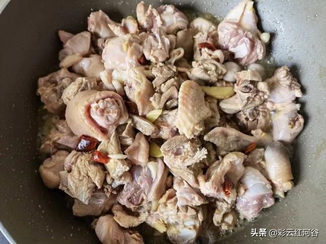 土鸡炒青花椒（仔姜青花椒炒柴鸡）(8)